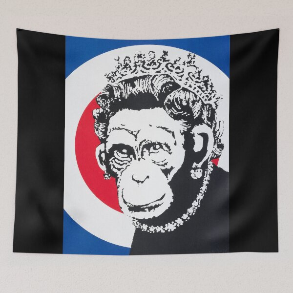 Item preview, BANKSY Monkey Queen designed and sold by WE-ARE-BANKSY.