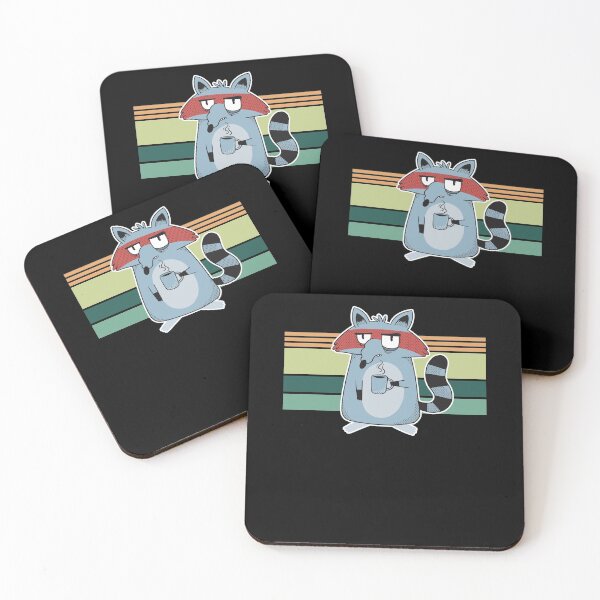 Item preview, Raccoons Love Coffee designed and sold by Gravity1206.