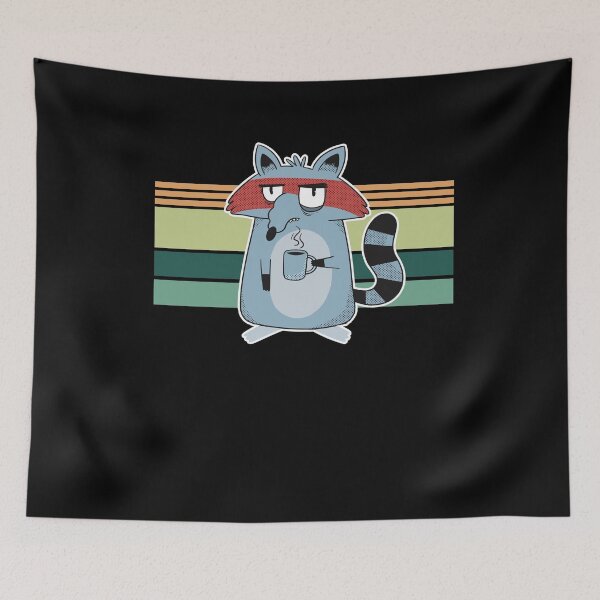 Item preview, Raccoons Love Coffee designed and sold by Gravity1206.