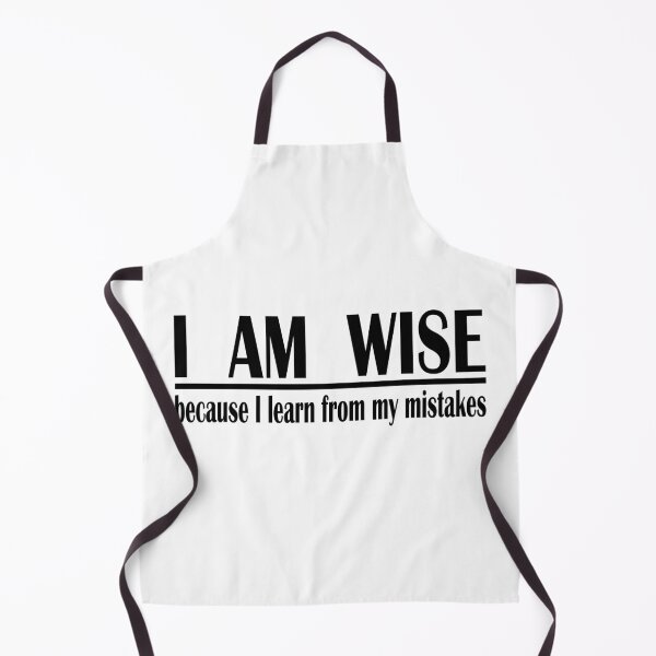 Item preview, i am wise because i learn from mistakes designed and sold by PUNCH ME IN SHOP.