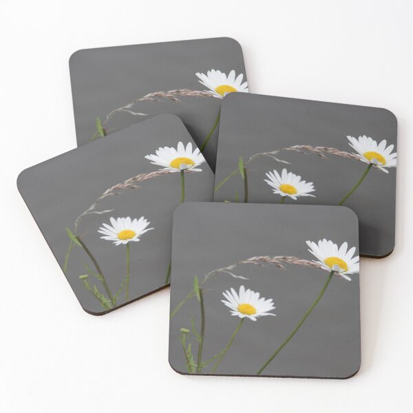 Item preview, Daisies on a grey background designed and sold by Gaynor-dI.