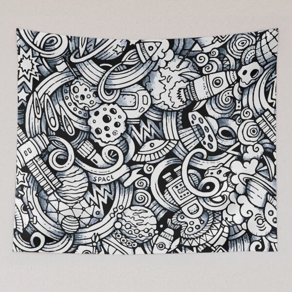 Item preview, Space doodles designed and sold by AlexGolyakov.