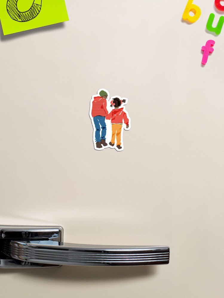 Thumbnail 1 of 3, Magnet, Big Brother, Little Sister designed and sold by KC-Hill.