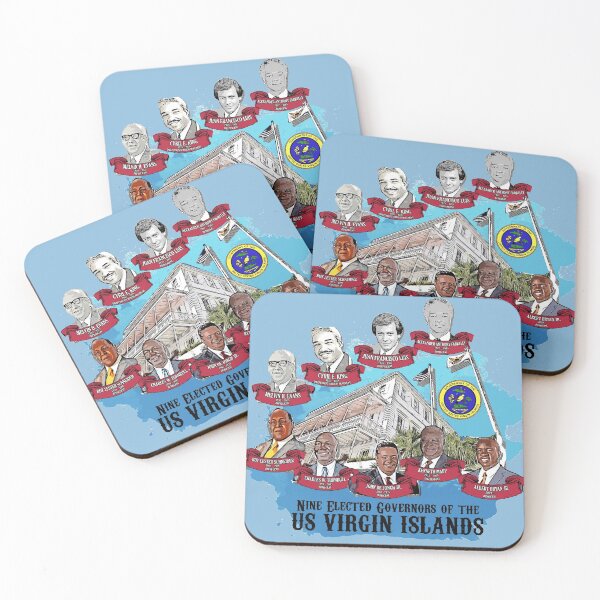 Item preview, Nine Elected Governors of the USVI designed and sold by WearThePositive.