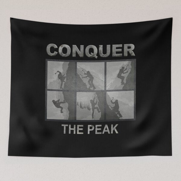 Item preview, Conquer the Peak designed and sold by wazoosi.