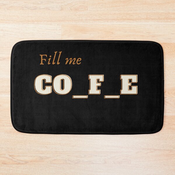 Item preview, Fill Me COFFEE designed and sold by Awesome &  Affordable.