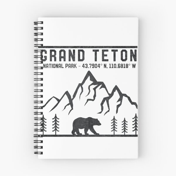 Item preview, Vintage Grand Teton National Park Wyoming Mountains Souvenir designed and sold by merchzy.