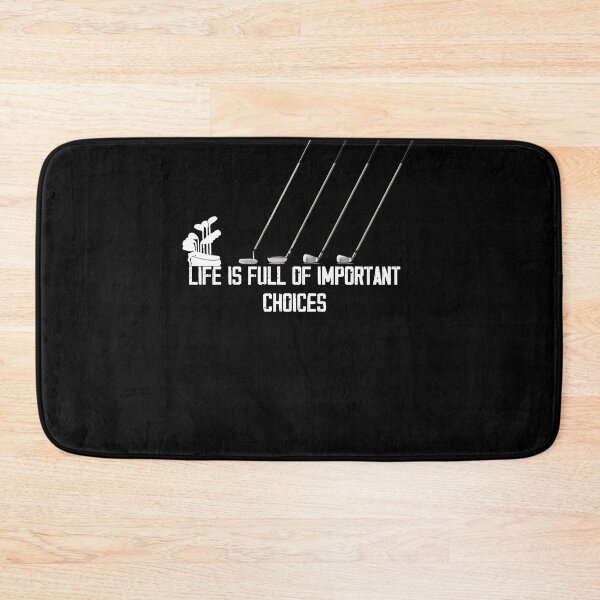 Item preview, Life Is Full Of Important Choices: Golf Gift for Golfers  Essential T-Shirt designed and sold by Elhshop ⭐⭐⭐⭐⭐.
