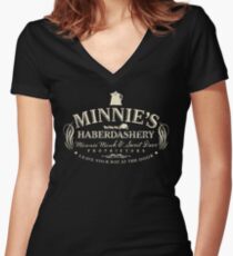The Hateful Eight - Minnie's Haberdashery Women's Fitted V-Neck T-Shirt