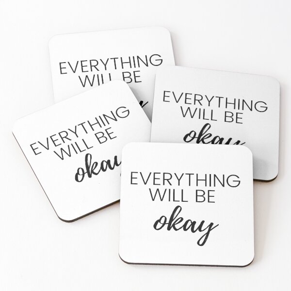 Item preview, Everything will be ok designed and sold by The Little Wood Cottage.