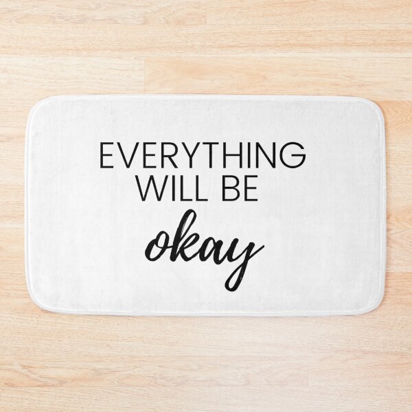 Item preview, Everything will be ok designed and sold by The Little Wood Cottage.