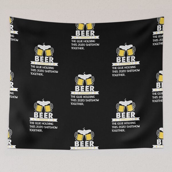 Item preview, Beer The Glue Holding This 2020 Shitshow Together Wine designed and sold by mcinnesstore.