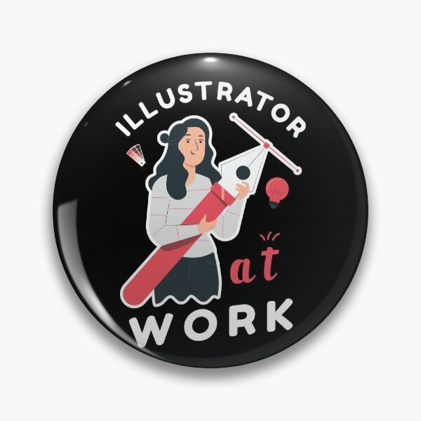 Item preview, Illustrator At Work Art Respect Gift designed and sold by Scratches Tees.