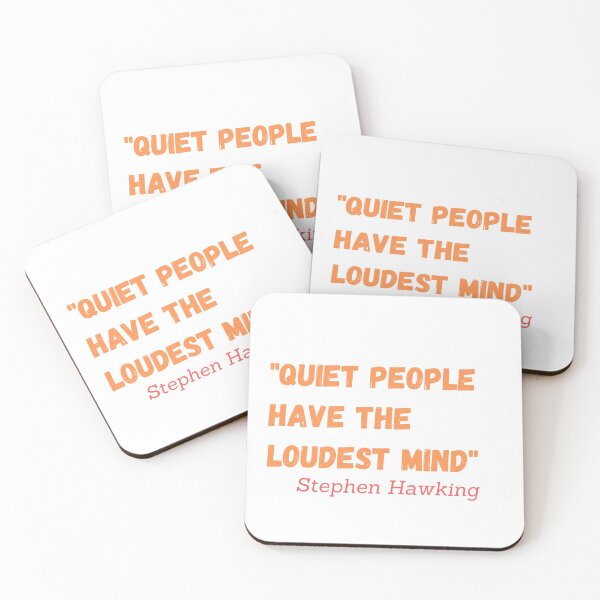 Item preview, Quiet people have the loudest mind designed and sold by Rajzone.