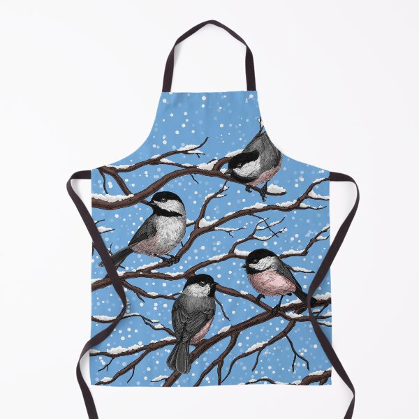 Item preview, Chickadees in winter designed and sold by Katerina Mitkova Kirilova.