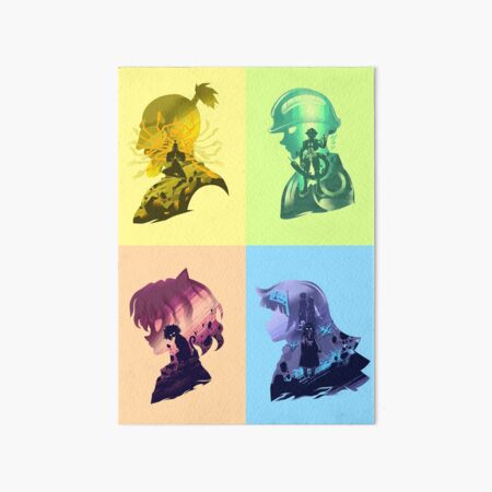 hunter set 2 Art Board Print