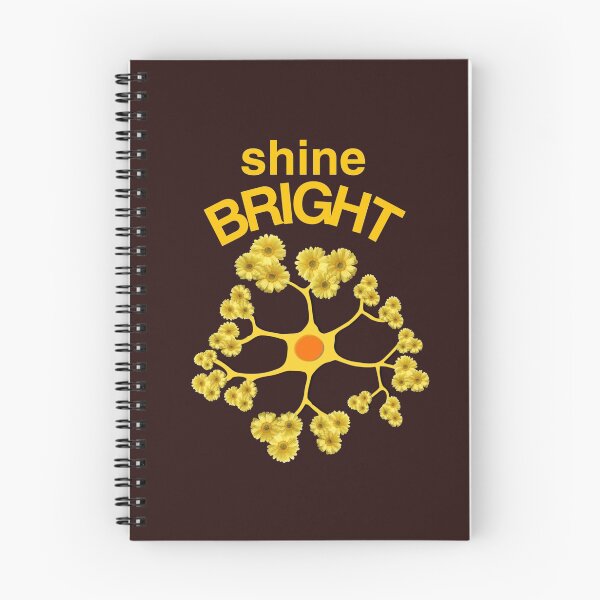 Item preview, shine bright. neuron . sunflower designed and sold by doctors-apparel.