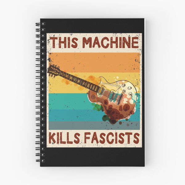 Item preview, Funny Guitar This Machine Kills Fascists Guthrie Gift designed and sold by Tee-md93.
