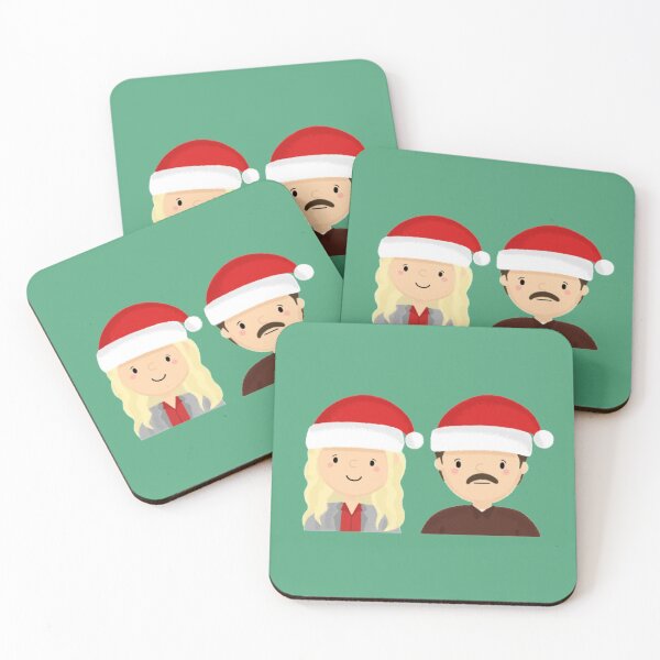 Item preview, Parks & Rec Leslie & Ron Christmas designed and sold by cutermelon.