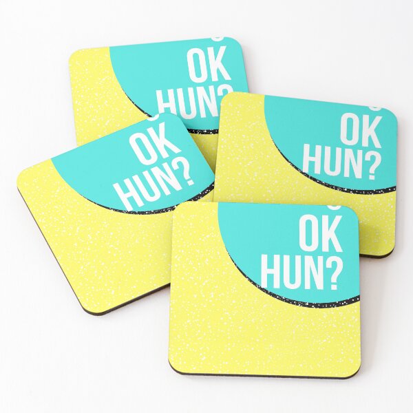 Item preview, u ok hun? - blue & yellow designed and sold by Radu Matei.