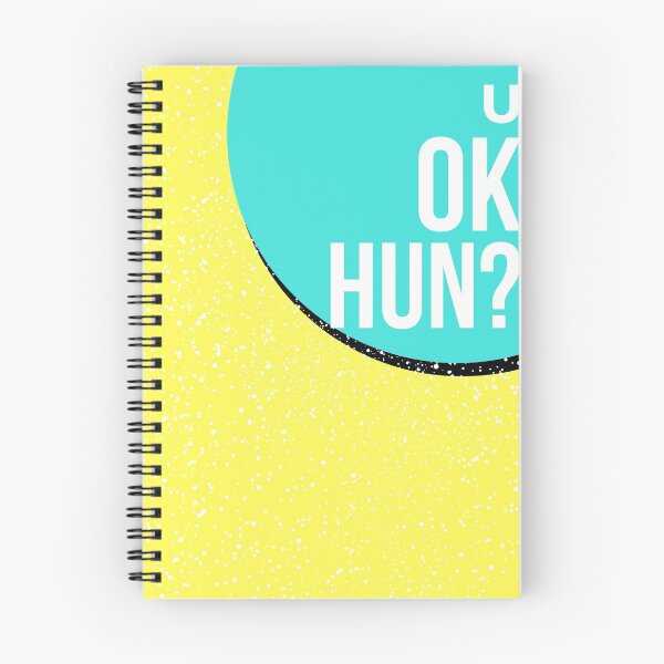 Item preview, u ok hun? - blue & yellow designed and sold by Radu Matei.