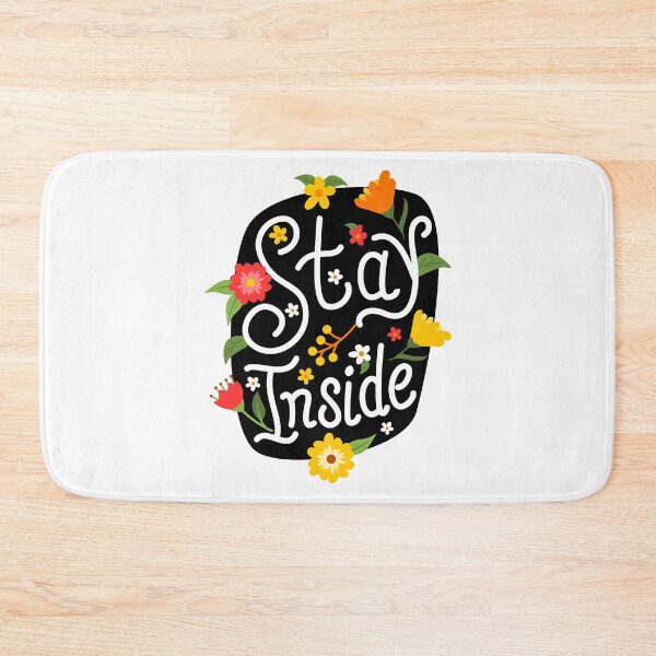 Item preview, Stay Inside - Floral Feminine Introvert Design designed and sold by mrhighsky.