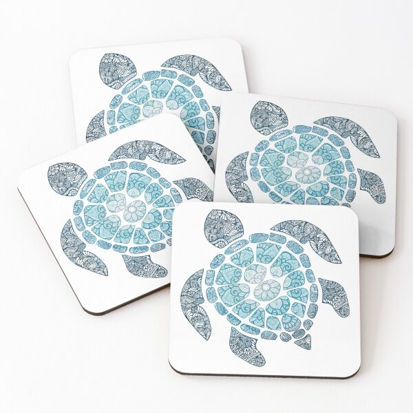 Item preview, Turtley Mandala designed and sold by gulmohars.