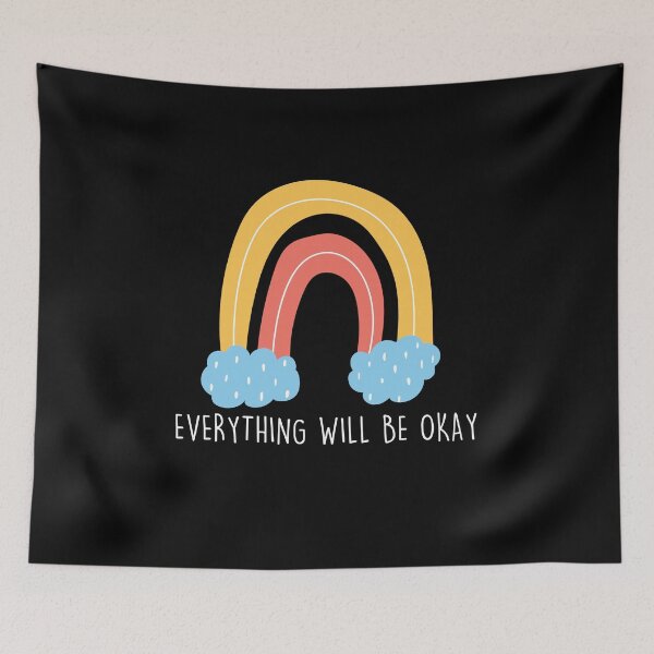 Item preview, Everything will be ok designed and sold by The Little Wood Cottage.