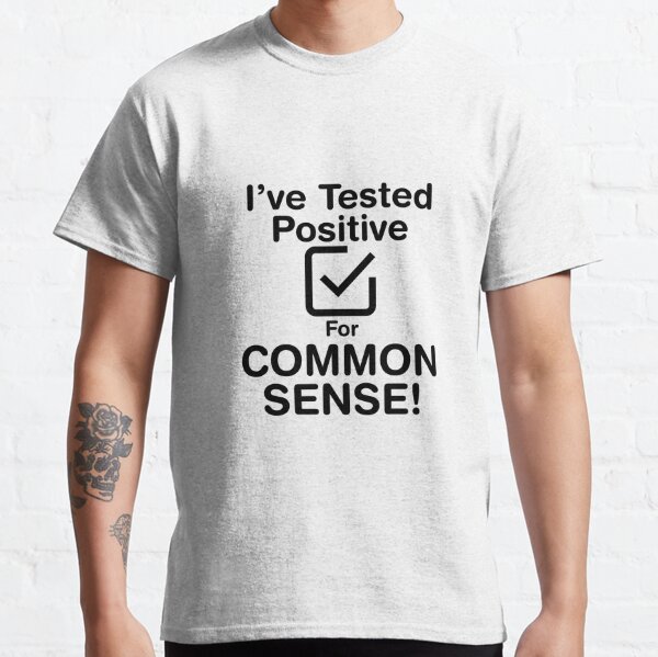 comic sense t shirt