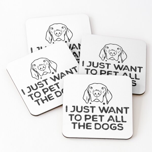 Item preview, I Just Want To Pet All The Dogs designed and sold by ambaart.