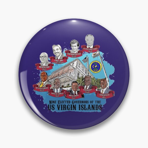 Item preview, Nine Elected Governors of the USVI designed and sold by WearThePositive.