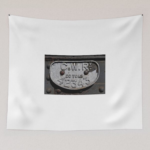 Item preview, Vintage GWR wagon ID plate designed and sold by Random Railways.