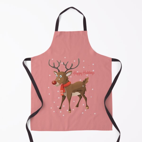 Item preview, Happy Holidays - Reindeer designed and sold by Shoproundtheweb.