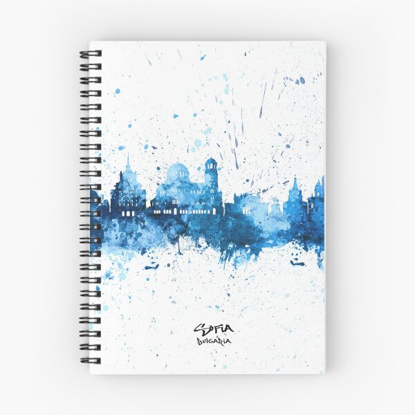 Item preview, Sofia Bulgaria Skyline designed and sold by ArtPrints.