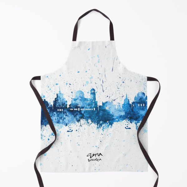 Item preview, Sofia Bulgaria Skyline designed and sold by ArtPrints.