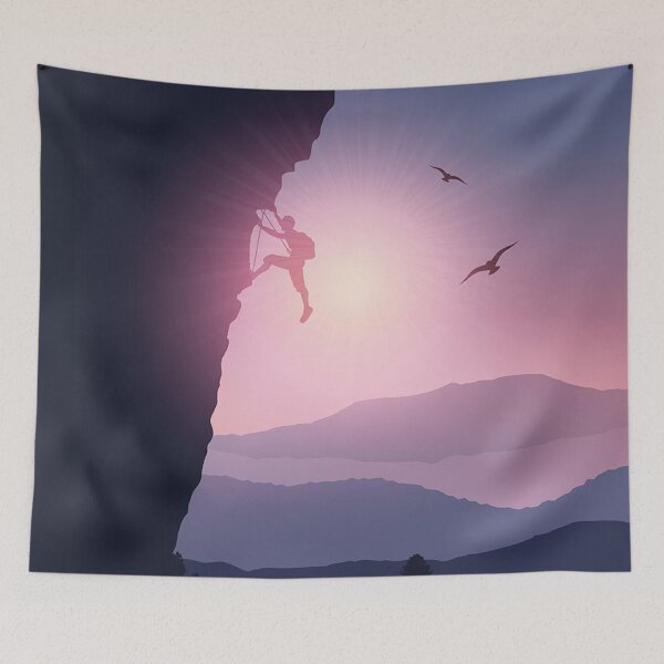 Item preview, Ascent at Sunrise designed and sold by wazoosi.