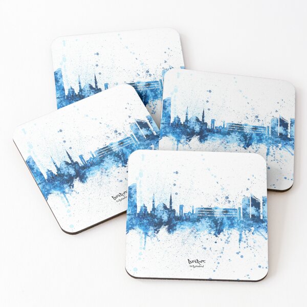 Artikelvorschau, Beirut Lebanon Skyline entworfen und verkauft von ArtPrints.