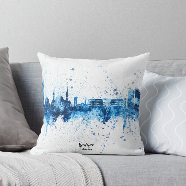 Item preview, Beirut Lebanon Skyline designed and sold by ArtPrints.