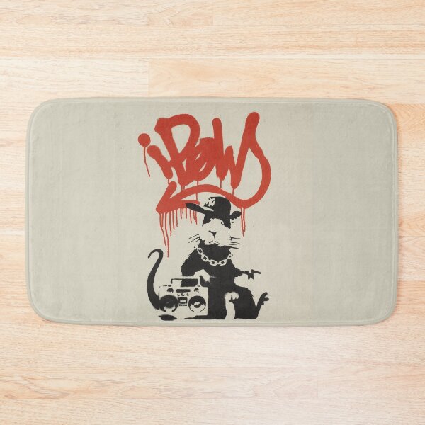 Item preview, BANKSY Gangsta Rat - 2004 designed and sold by WE-ARE-BANKSY.