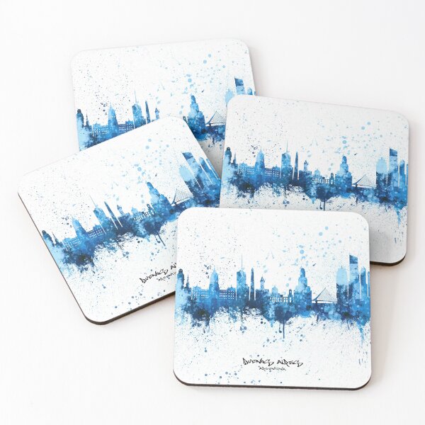 Item preview, Buenos Aires Argentina Skyline designed and sold by ArtPrints.
