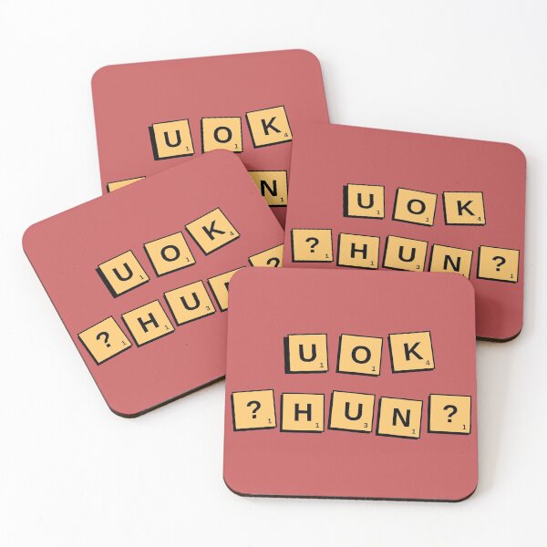 Item preview, Yellow Scrabble u ok hun? designed and sold by Radu Matei.