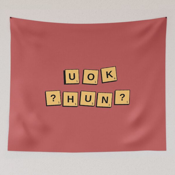 Item preview, Yellow Scrabble u ok hun? designed and sold by Radu Matei.