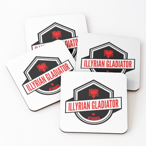 Item preview, Logo Illyrian Gladiator Albania Red designed and sold by OMdesigns93.