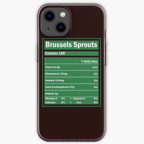 BRUSSELS SPROUTS iPhone Soft Case