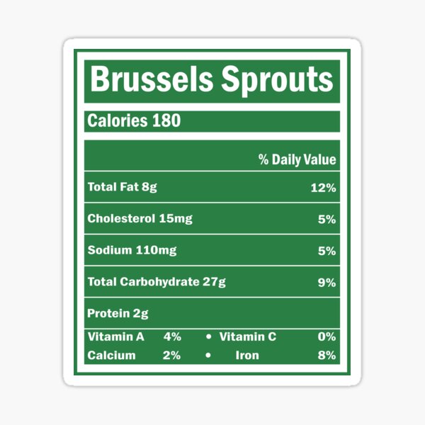 BRUSSELS SPROUTS Sticker