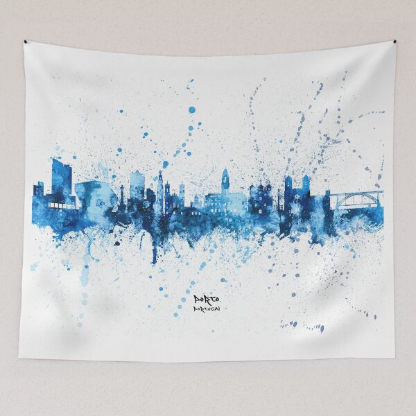 Item preview, Porto Portugal Skyline designed and sold by ArtPrints.