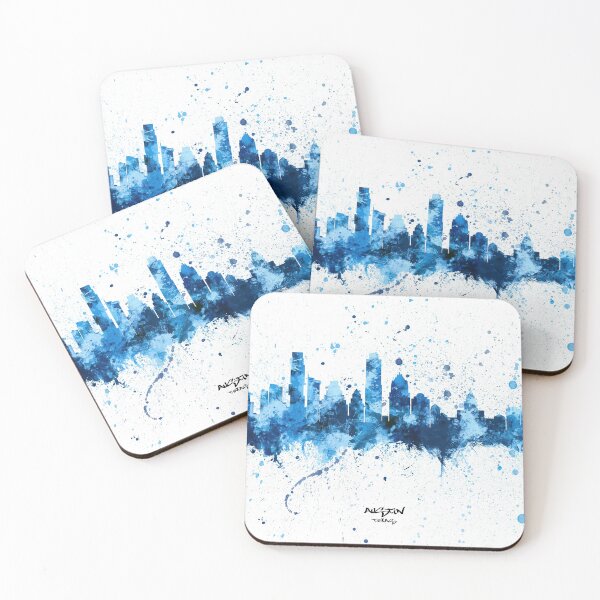 Item preview, Austin Texas Skyline designed and sold by ArtPrints.
