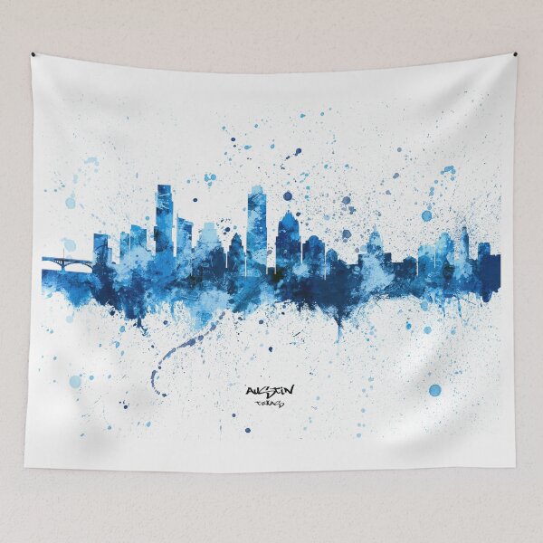 Item preview, Austin Texas Skyline designed and sold by ArtPrints.