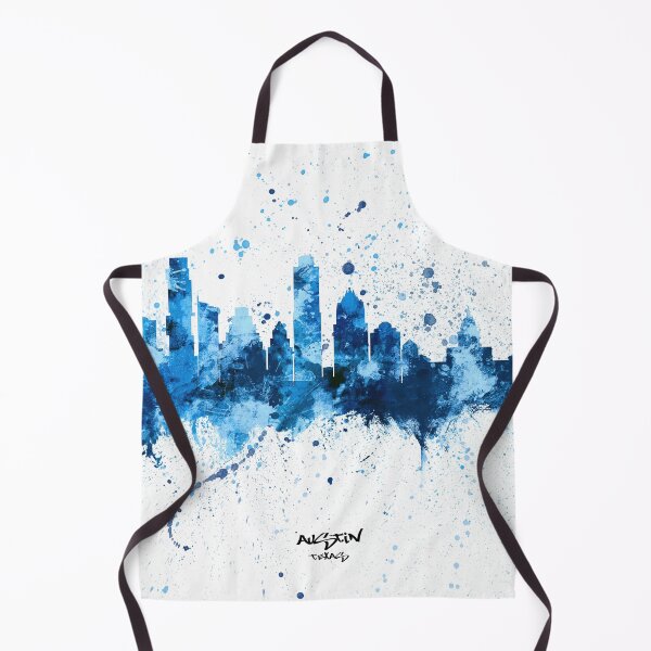 Aperçu de l'œuvre Austin Texas Skyline créée et vendue par ArtPrints.