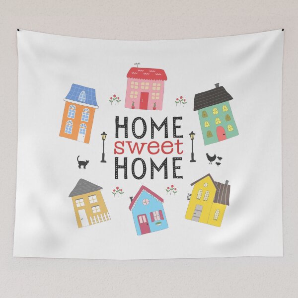 Item preview, Home Sweet Home designed and sold by suwarnaadi.